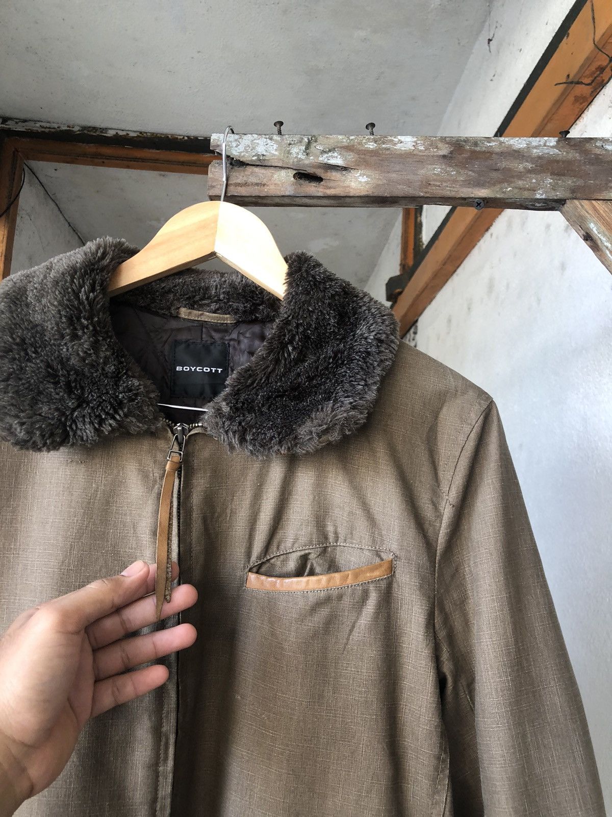Boycott Vintage Boycott B-3 Shearling Style Jackets for Winter Size US M / EU 48-50 / 2 - 8 Thumbnail