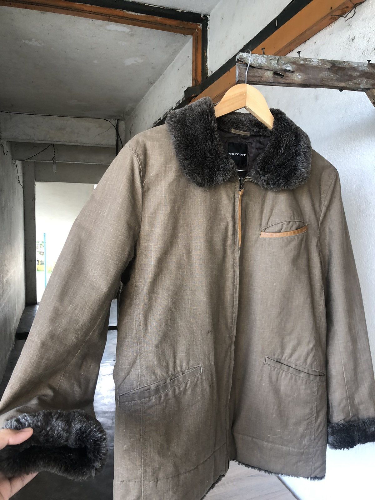 Boycott Vintage Boycott B-3 Shearling Style Jackets for Winter Size US M / EU 48-50 / 2 - 4 Thumbnail