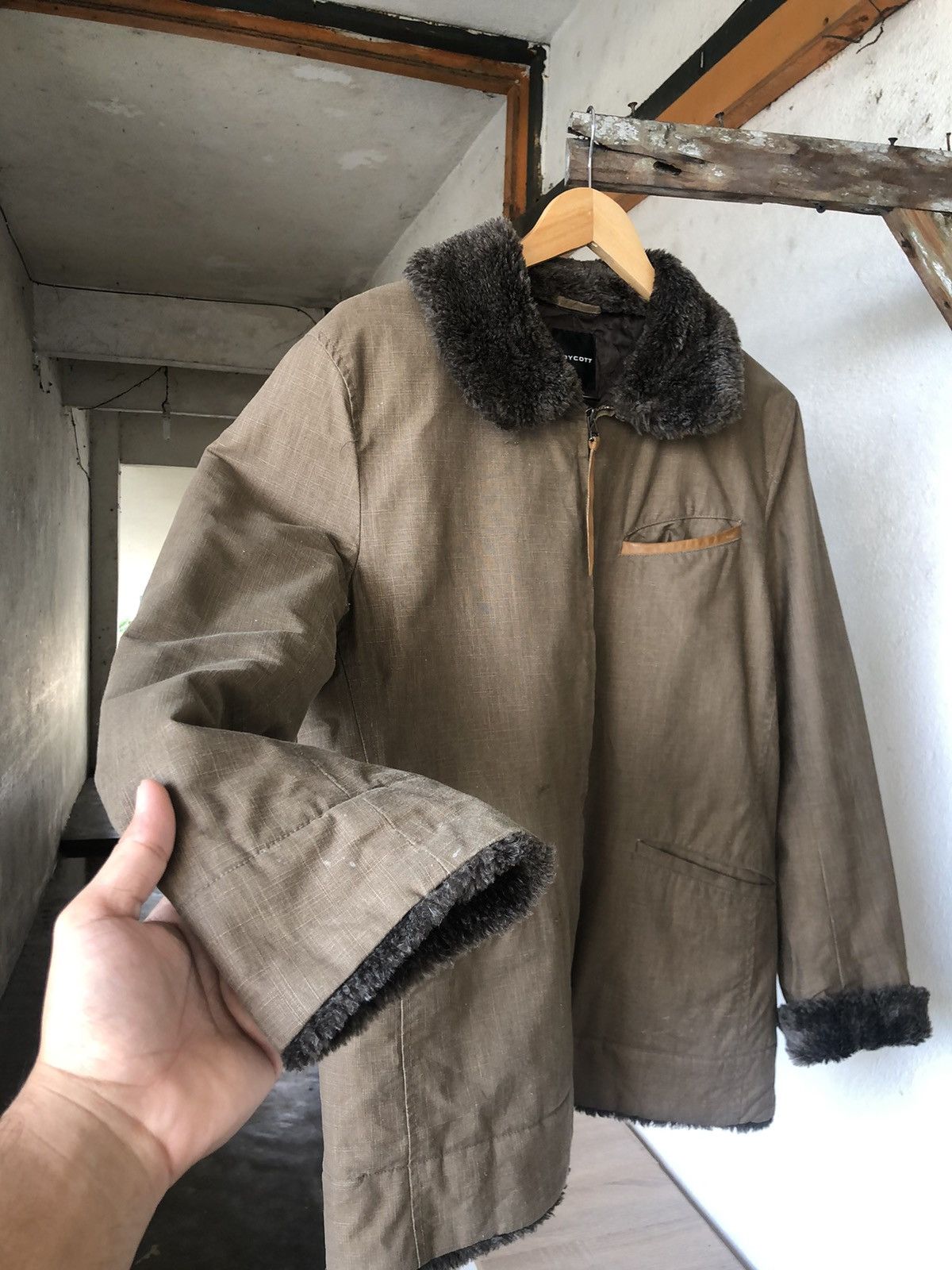 Boycott Vintage Boycott B-3 Shearling Style Jackets for Winter Size US M / EU 48-50 / 2 - 9 Thumbnail