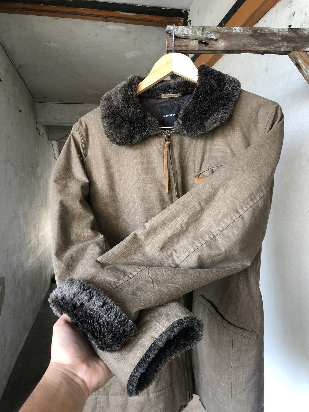Boycott Vintage Boycott B-3 Shearling Style Jackets for Winter Size US M / EU 48-50 / 2 - 10 Thumbnail