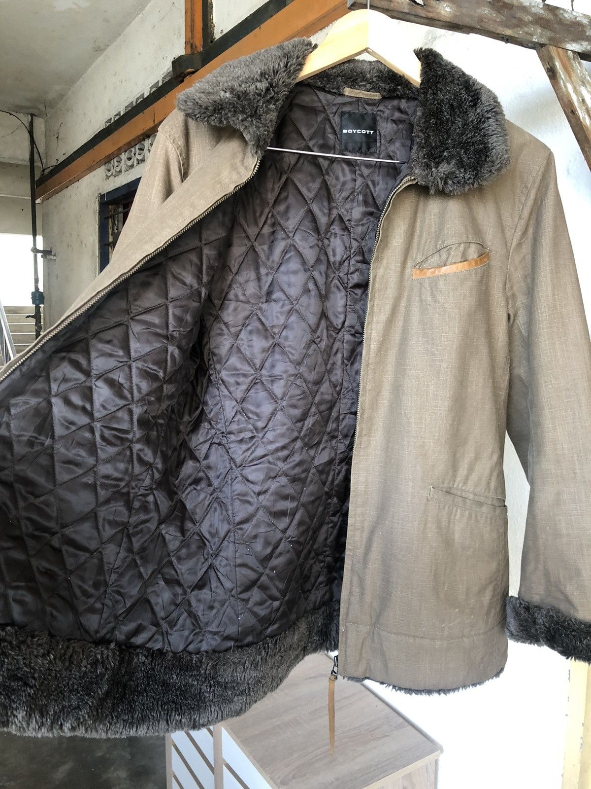 Boycott Vintage Boycott B-3 Shearling Style Jackets for Winter Size US M / EU 48-50 / 2 - 14 Thumbnail