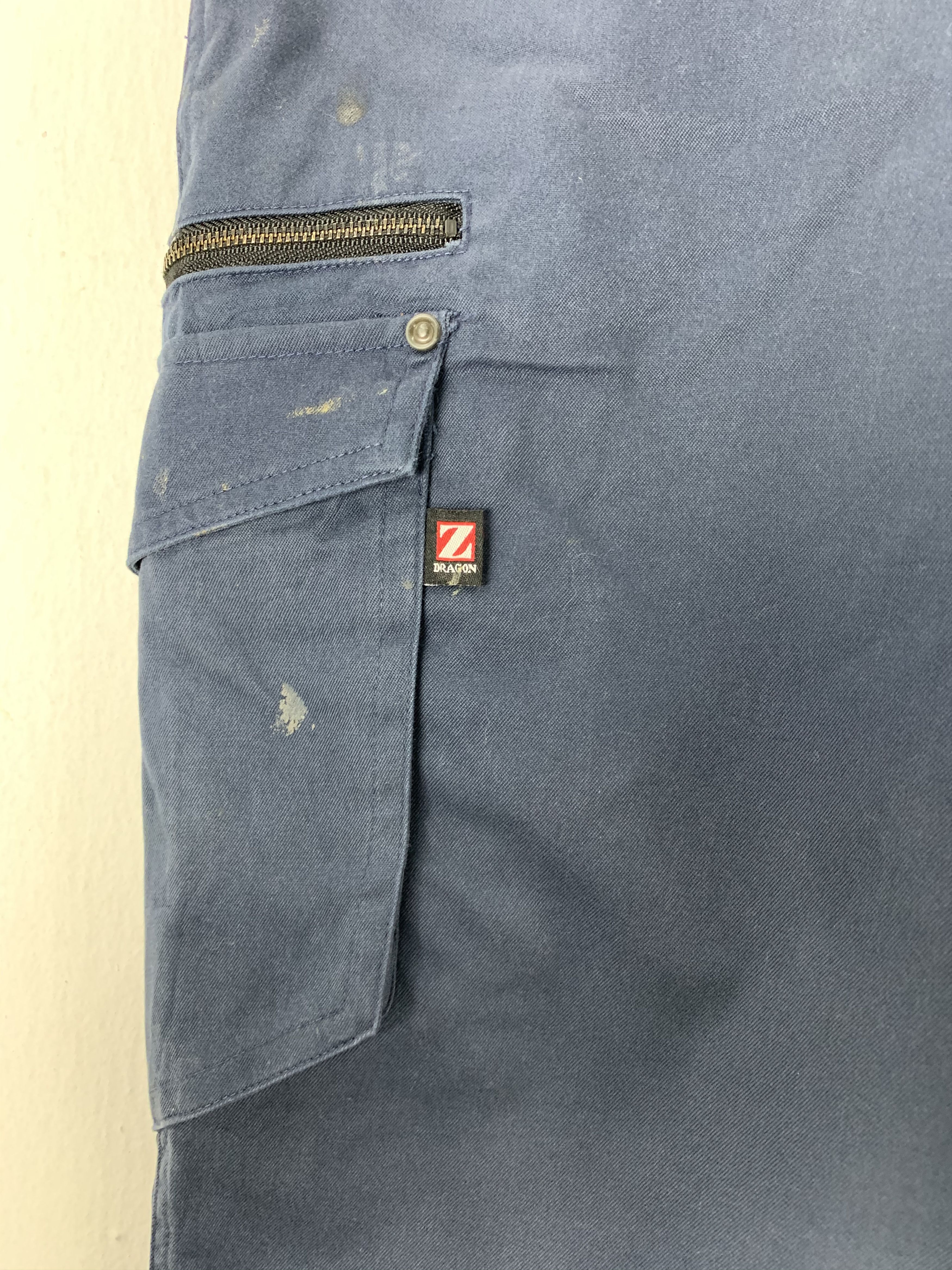 Japanese Brand Japan stripe tactical cargo multipocket utility pants #111 Size US 33 - 9 Thumbnail