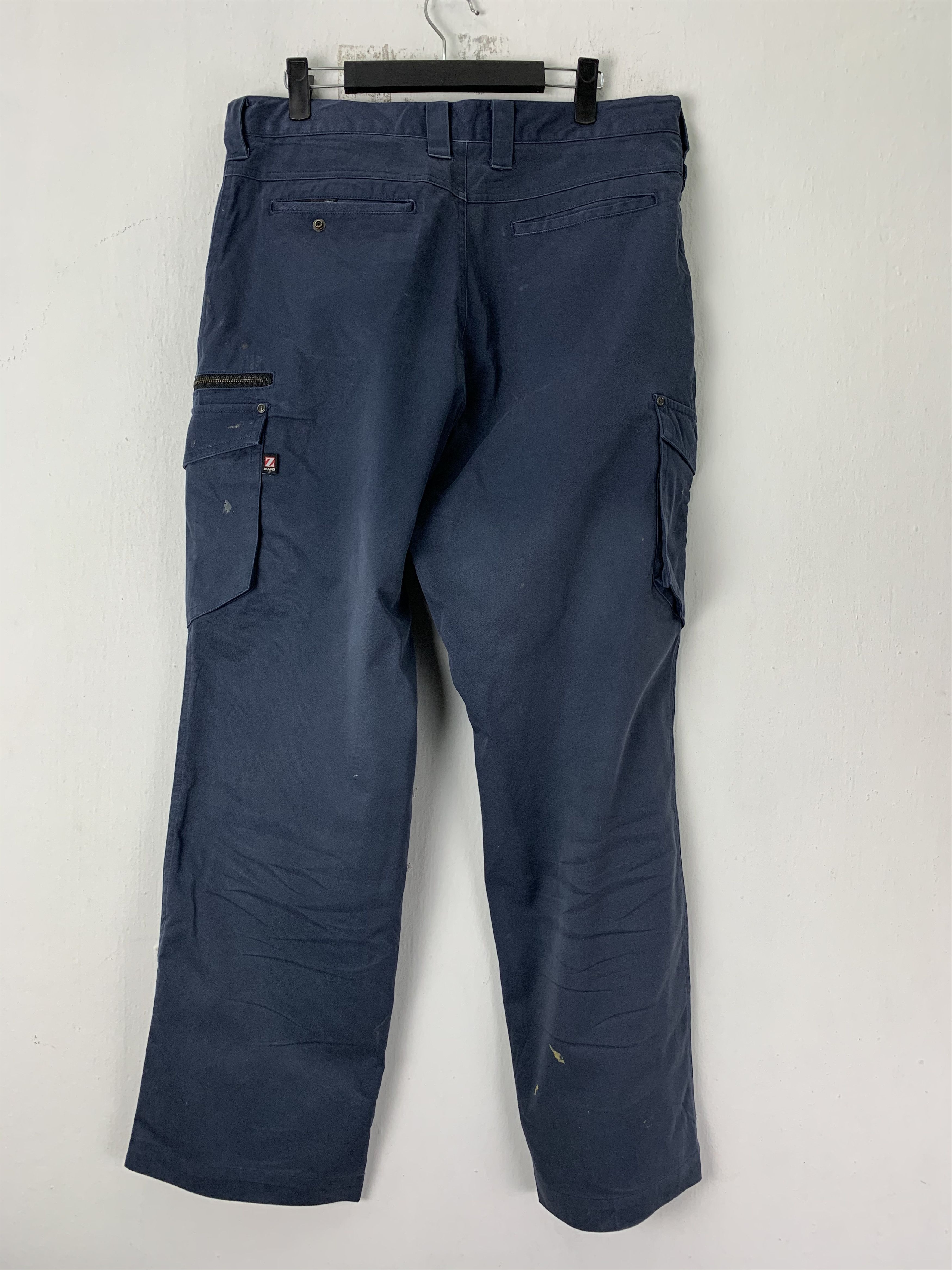 Japanese Brand Japan stripe tactical cargo multipocket utility pants #111 Size US 33 - 7 Thumbnail