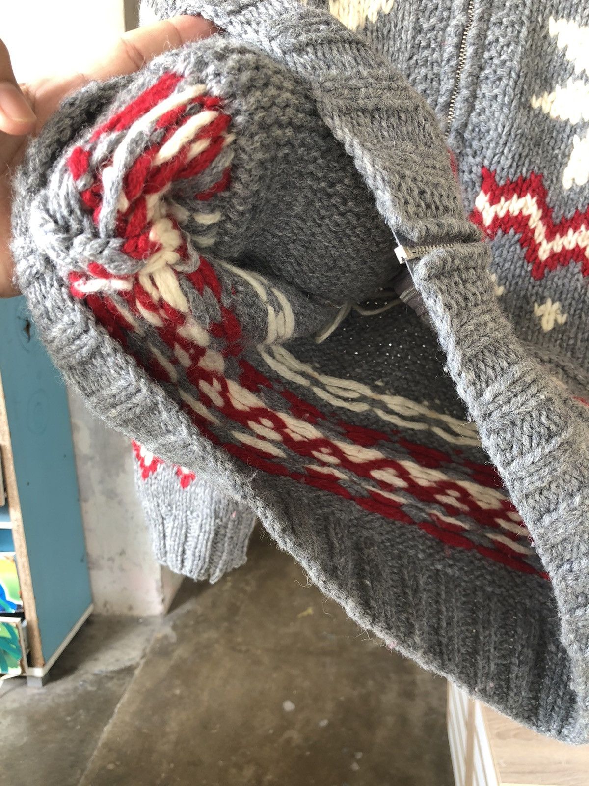 Japanese Brand Vintage Photos Authentic Wear Knit Virgin Wool Winter Jacket Size US M / EU 48-50 / 2 - 13 Thumbnail
