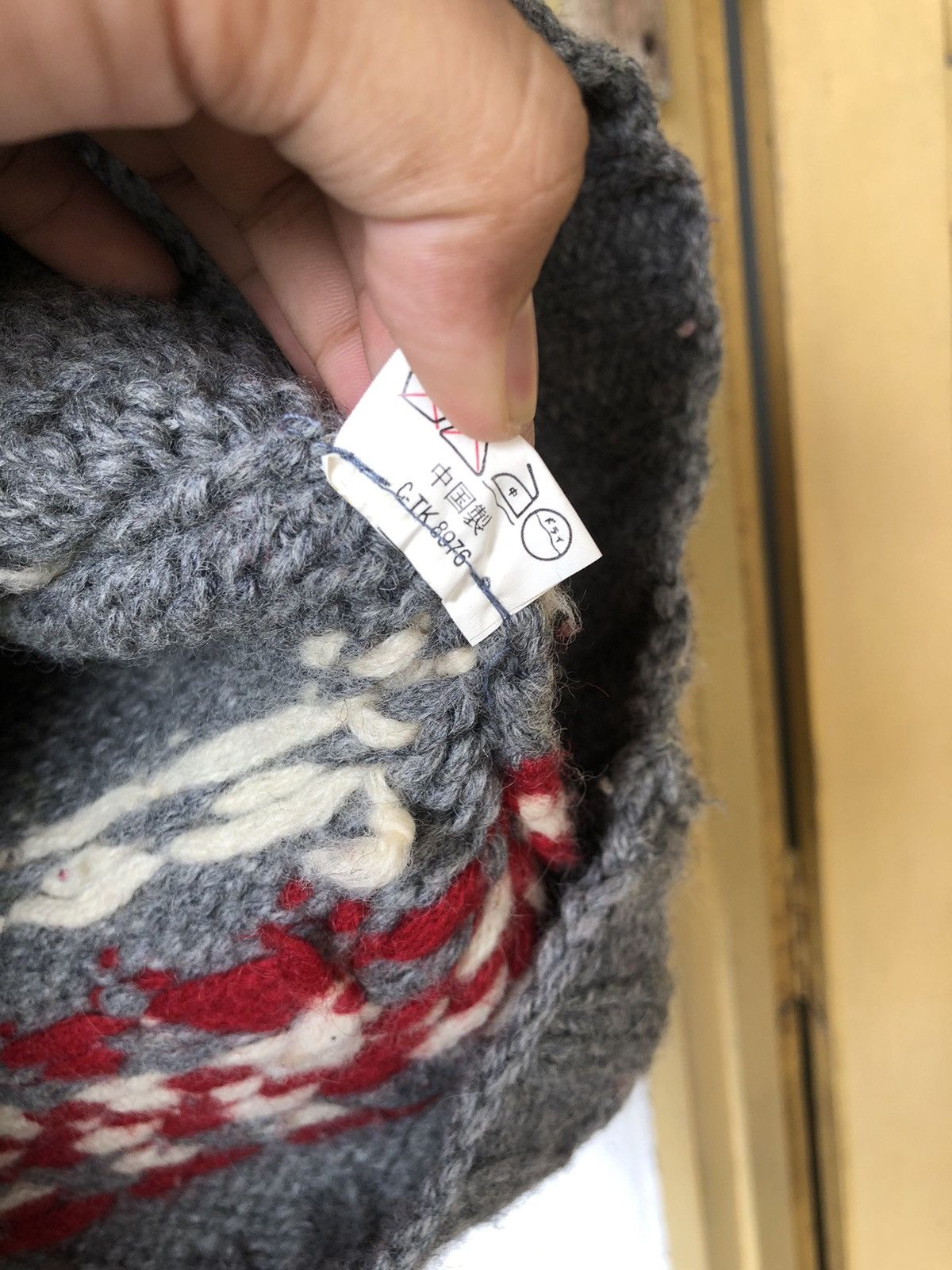 Japanese Brand Vintage Photos Authentic Wear Knit Virgin Wool Winter Jacket Size US M / EU 48-50 / 2 - 15 Thumbnail