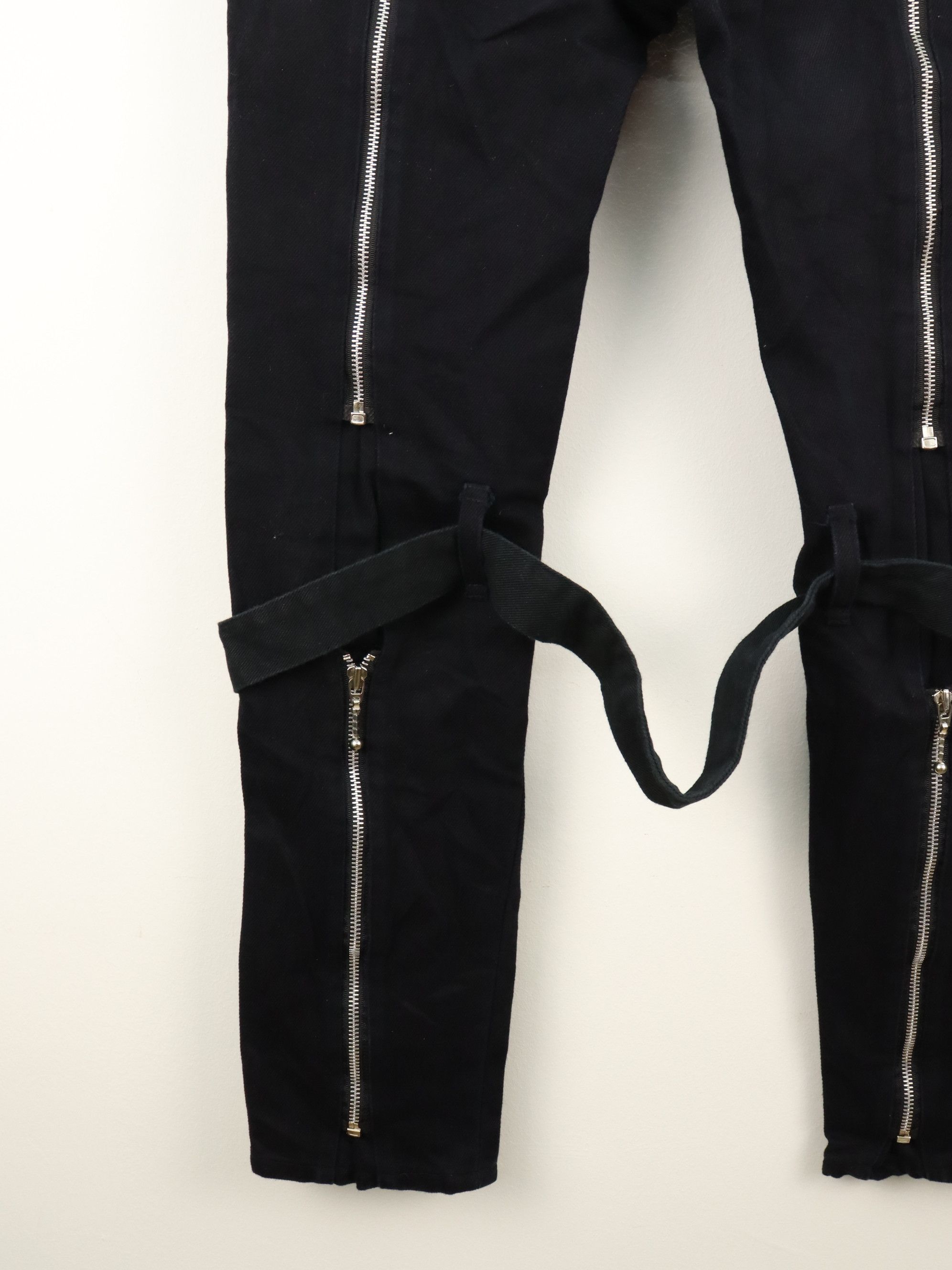 Japanese Brand × Seditionaries Bondage Punk/ Goth Zipper Seditionaries Rockers Wear Pant Size US 30 / EU 46 - 10 Thumbnail