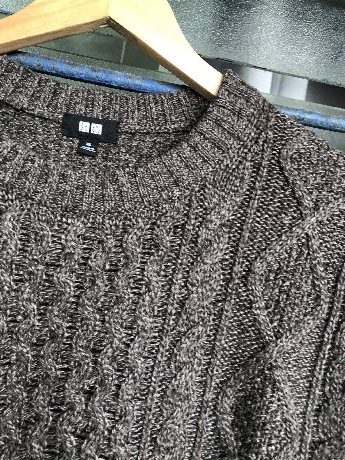 Uniqlo Vintage Uniqlo Knit Gaudy Minimalist Sweater Size US XL / EU 56 / 4 - 12 Thumbnail