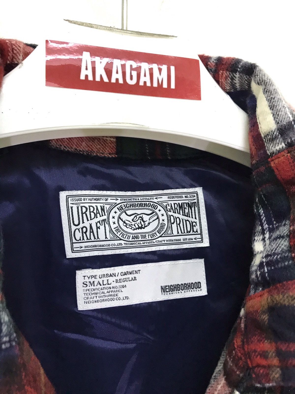Japanese Brand Neighborhood Patchwork Flannel Jacket Plaid Multi Colour Size US S / EU 44-46 / 1 - 8 Thumbnail