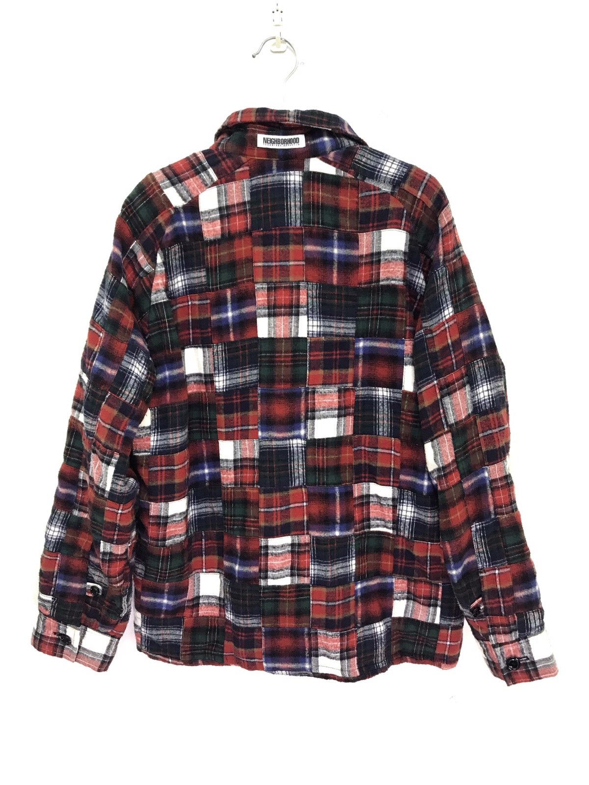 Japanese Brand Neighborhood Patchwork Flannel Jacket Plaid Multi Colour Size US S / EU 44-46 / 1 - 5 Thumbnail