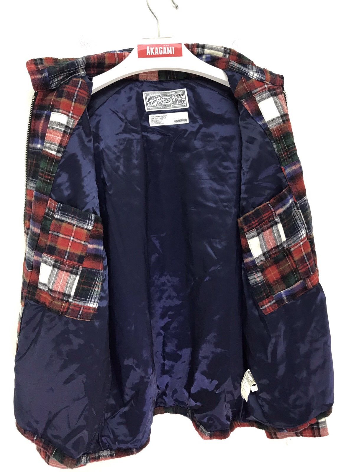 Japanese Brand Neighborhood Patchwork Flannel Jacket Plaid Multi Colour Size US S / EU 44-46 / 1 - 7 Thumbnail