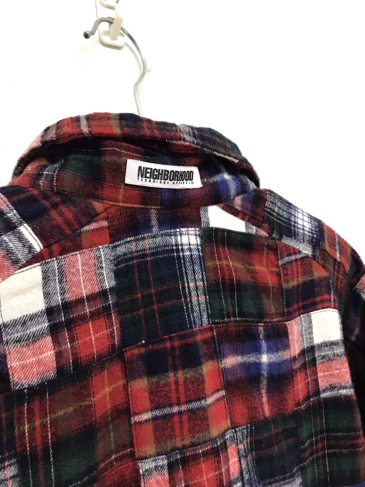 Japanese Brand Neighborhood Patchwork Flannel Jacket Plaid Multi Colour Size US S / EU 44-46 / 1 - 6 Thumbnail