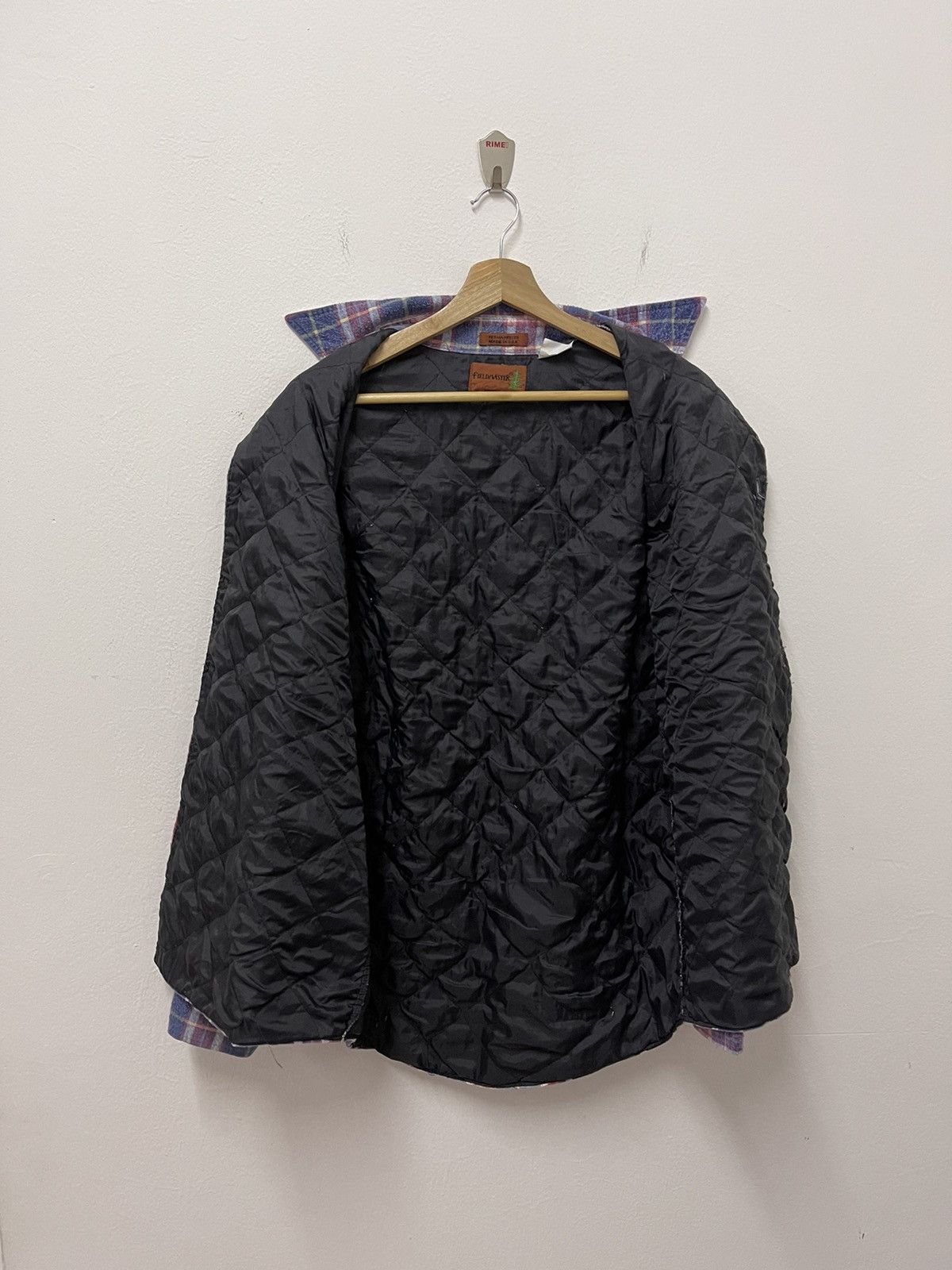 Fieldmaster × Vintage Vintage FieldMaster Plaid Checkered Button Up Flannel Size US L / EU 52-54 / 3 - 6 Thumbnail