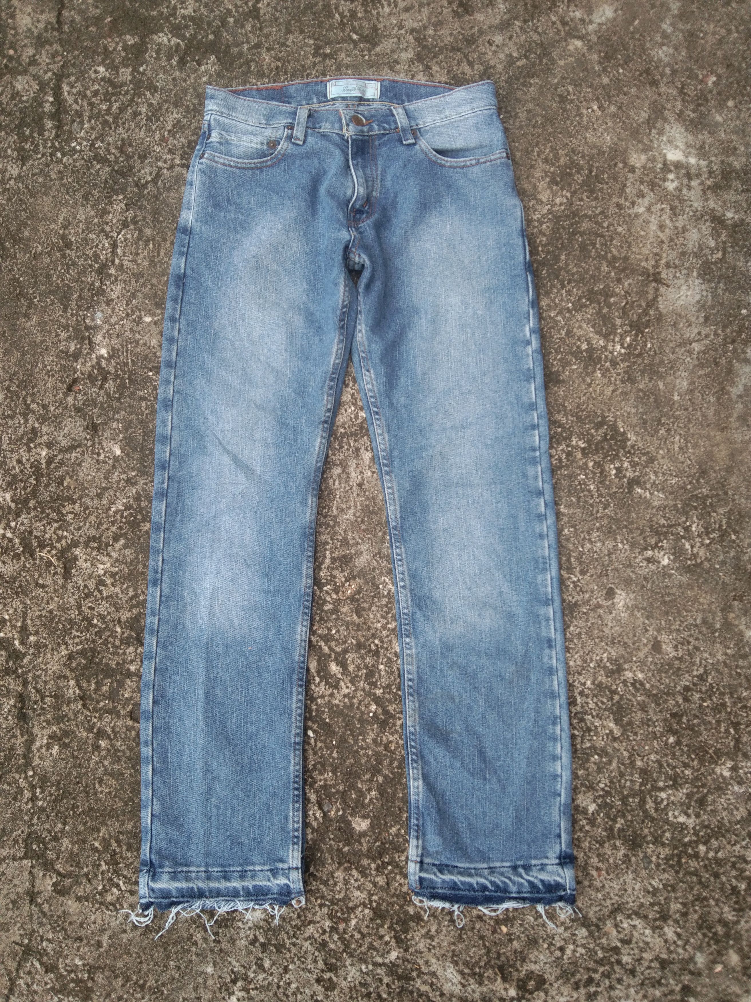 Jean Vintage Levi's Signature Released Hem Jeans 29x30 Size US 29 - 1 Thumbnail