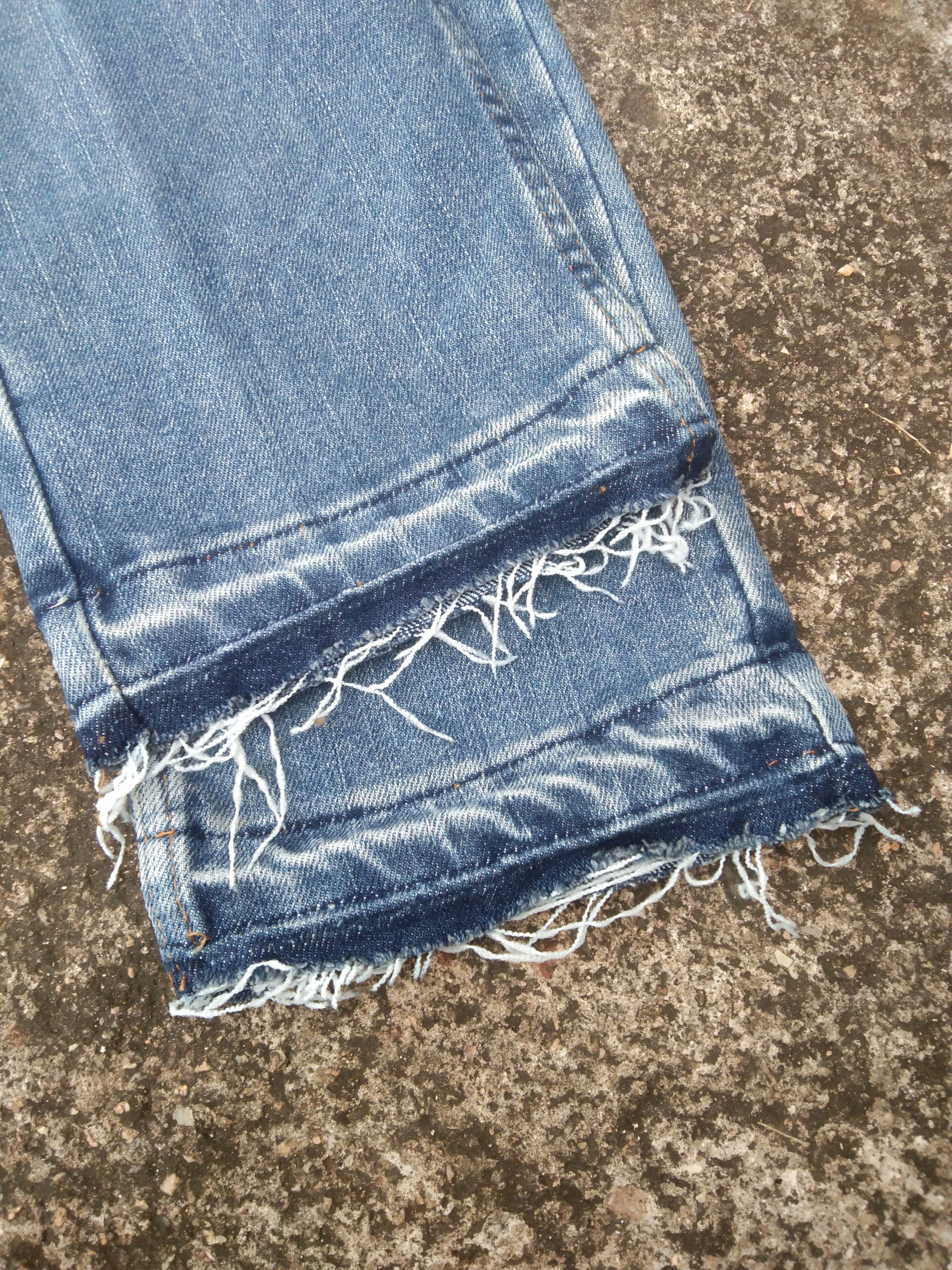 Jean Vintage Levi's Signature Released Hem Jeans 29x30 Size US 29 - 3 Thumbnail
