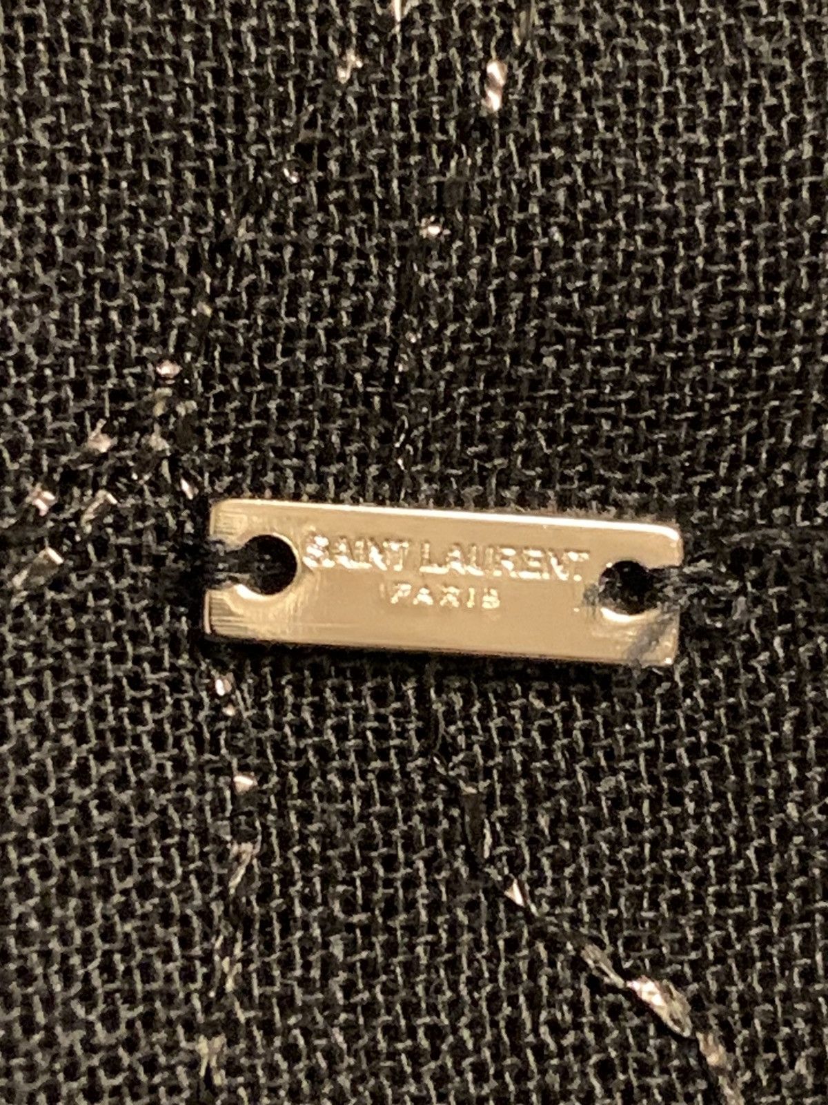 Saint Laurent Paris Saint Laurent ss15 psych rock embroidered floral scarf Size ONE SIZE - 4 Thumbnail