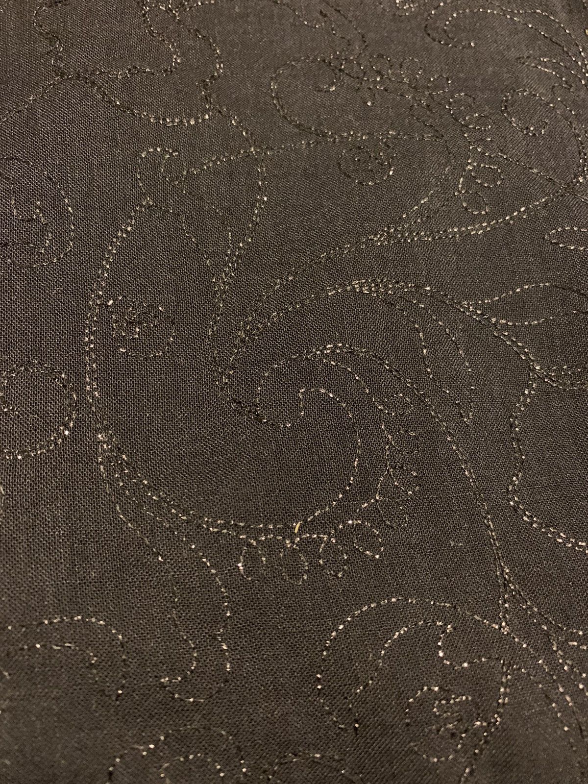 Saint Laurent Paris Saint Laurent ss15 psych rock embroidered floral scarf Size ONE SIZE - 10 Thumbnail