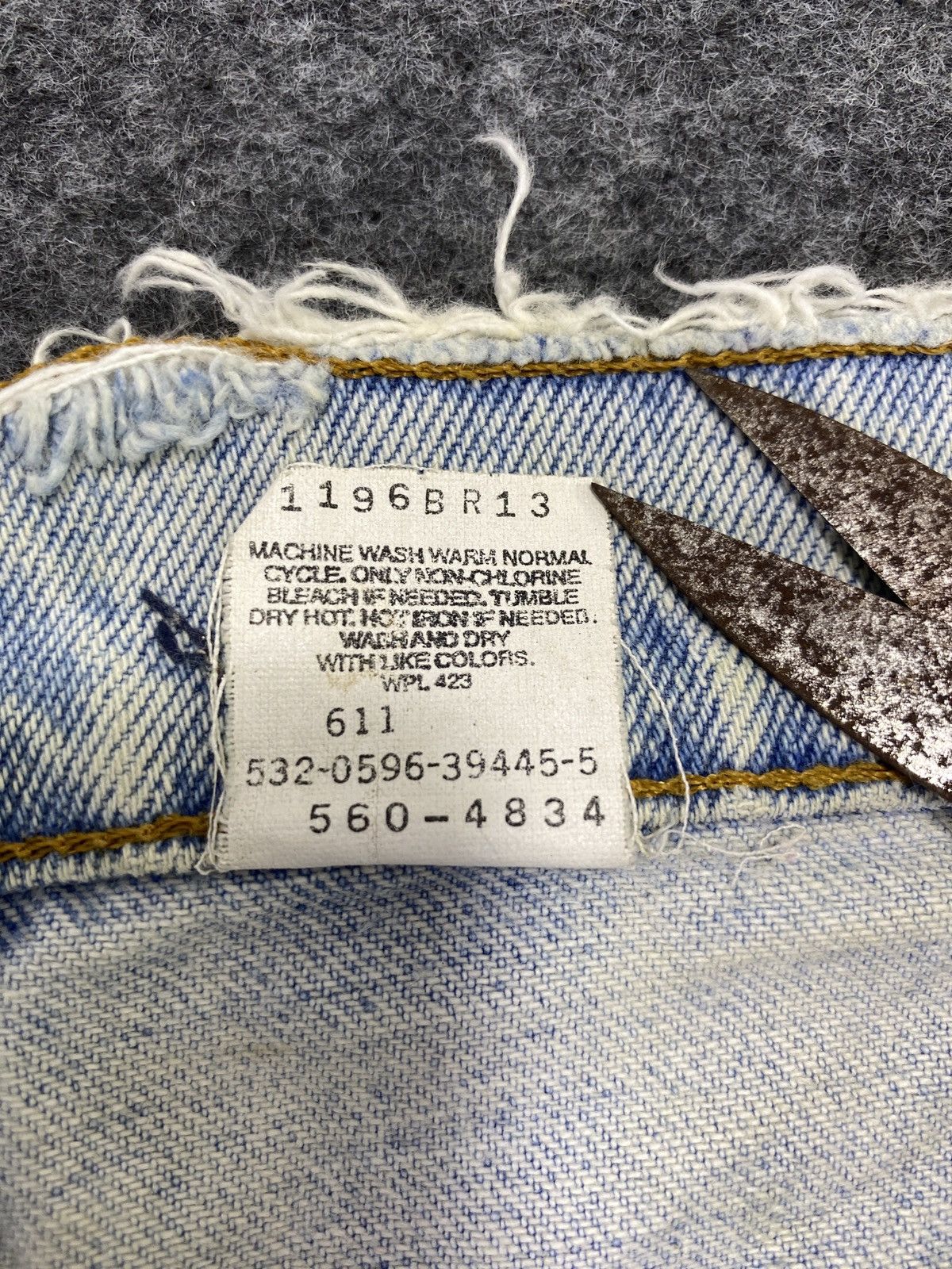 Levi's 90s Vintage Levi's 560 Jeans Blue Wash 33x32 - J771 Size US 33 - 6 Thumbnail