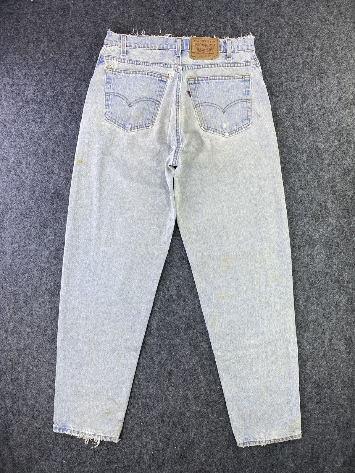 Levi's 90s Vintage Levi's 560 Jeans Blue Wash 33x32 - J771 Size US 33 - 2 Thumbnail