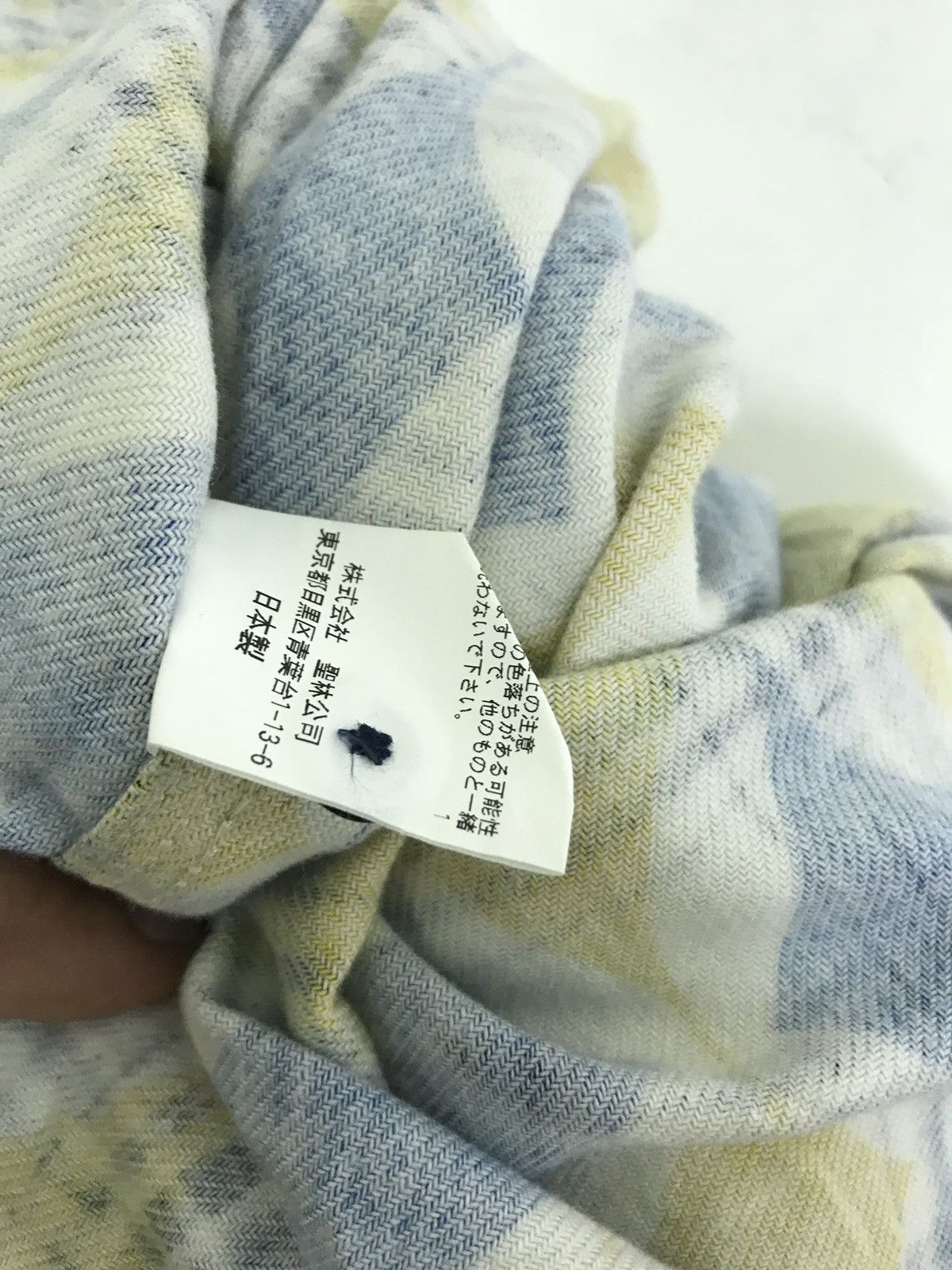 HOLLYWOOD RANCH MARKET Made in Japan HR Market Flannel Button Up Tartan Plaid Size US M / EU 48-50 / 2 - 6 Thumbnail