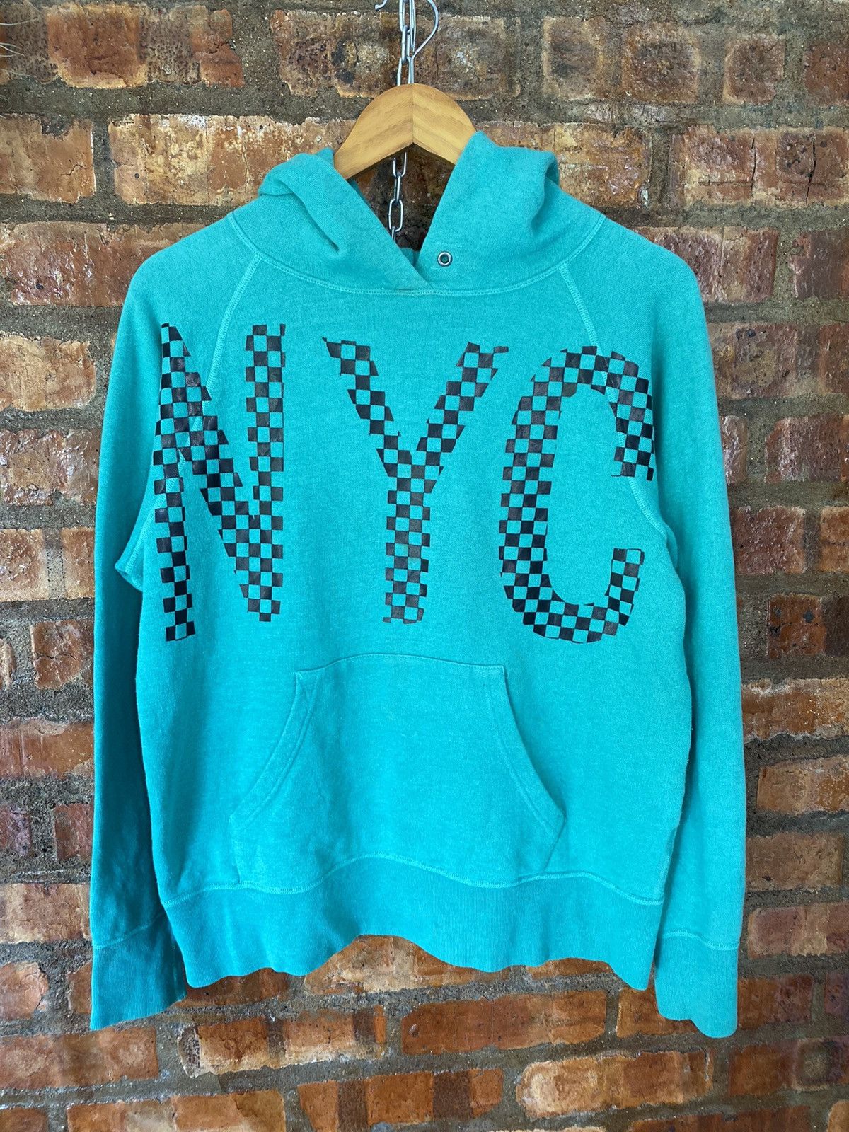 Japanese Brand RNA DNA NEW YORK CITY CHECKERED HOODIE Size US M / EU 48-50 / 2 - 3 Thumbnail