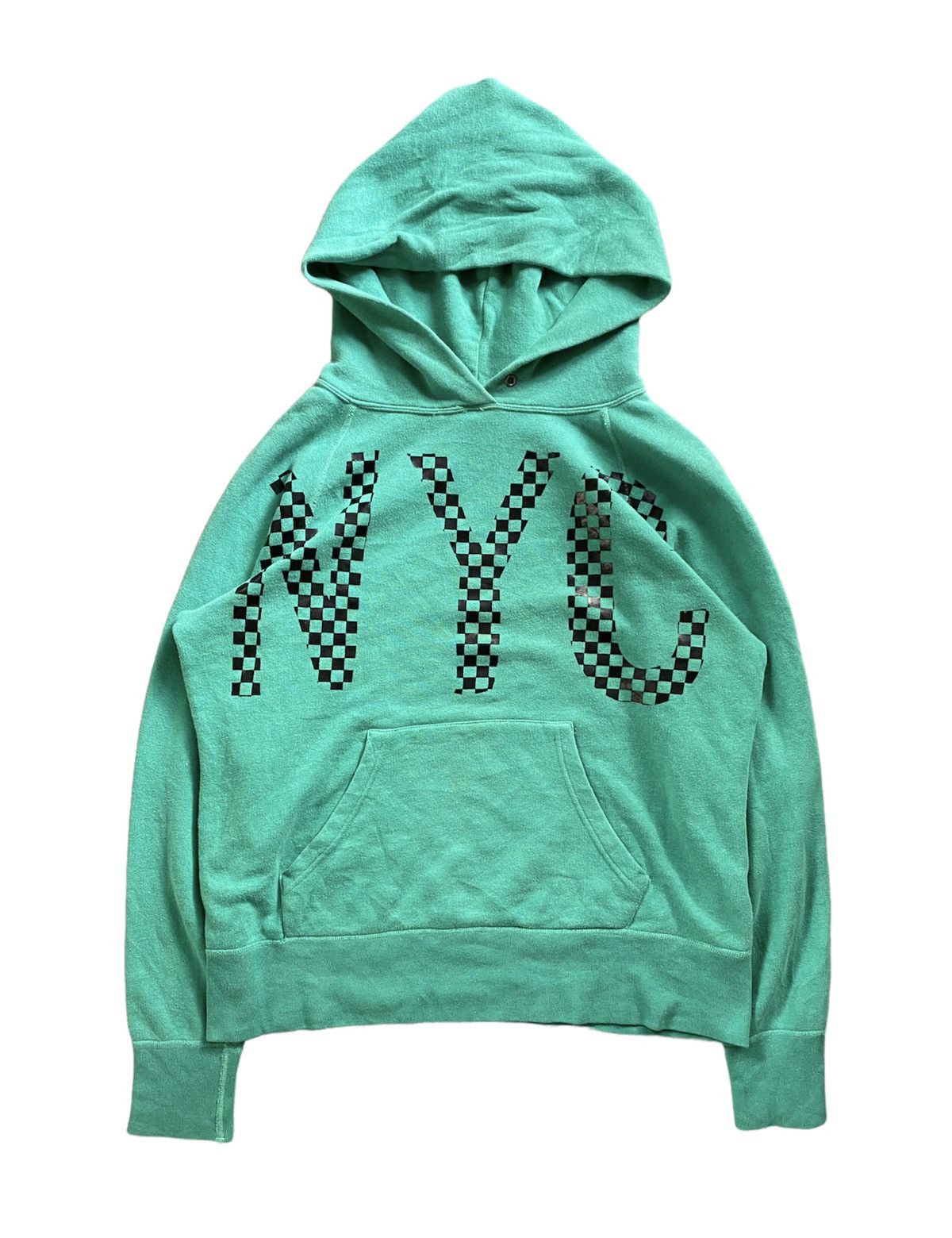 Japanese Brand RNA DNA NEW YORK CITY CHECKERED HOODIE Size US M / EU 48-50 / 2 - 1 Thumbnail