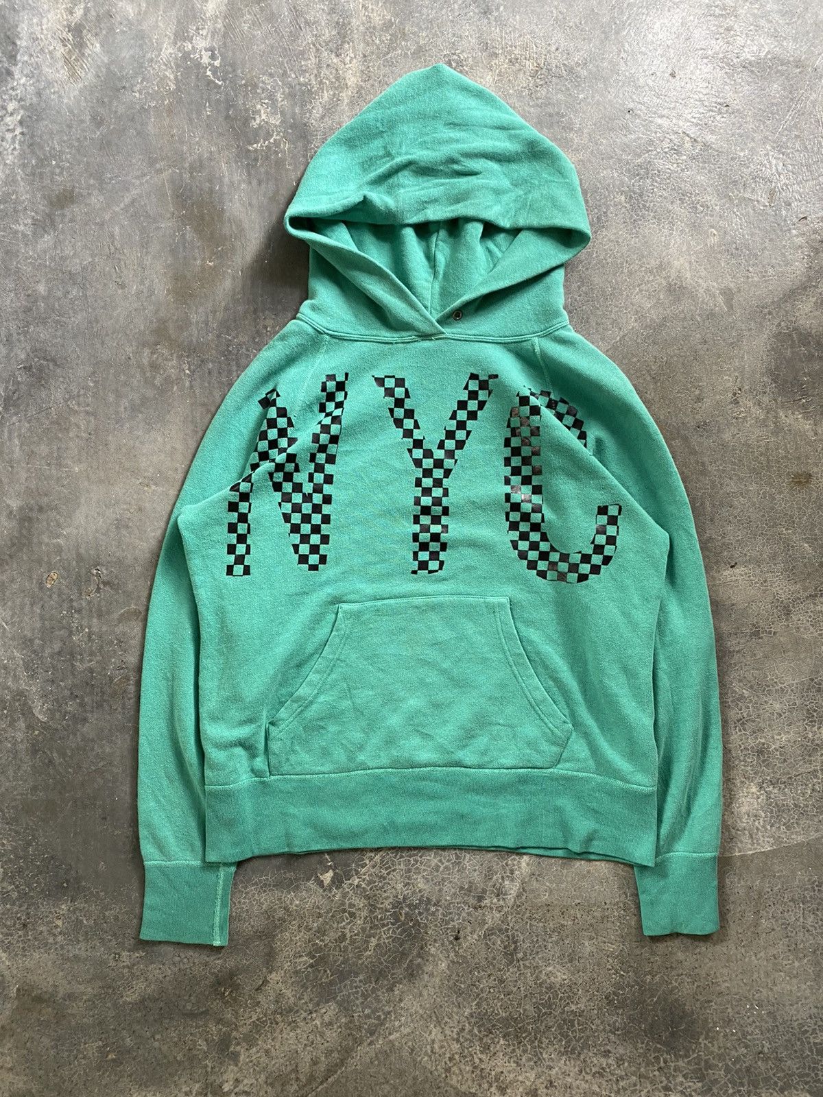 Japanese Brand RNA DNA NEW YORK CITY CHECKERED HOODIE Size US M / EU 48-50 / 2 - 2 Thumbnail