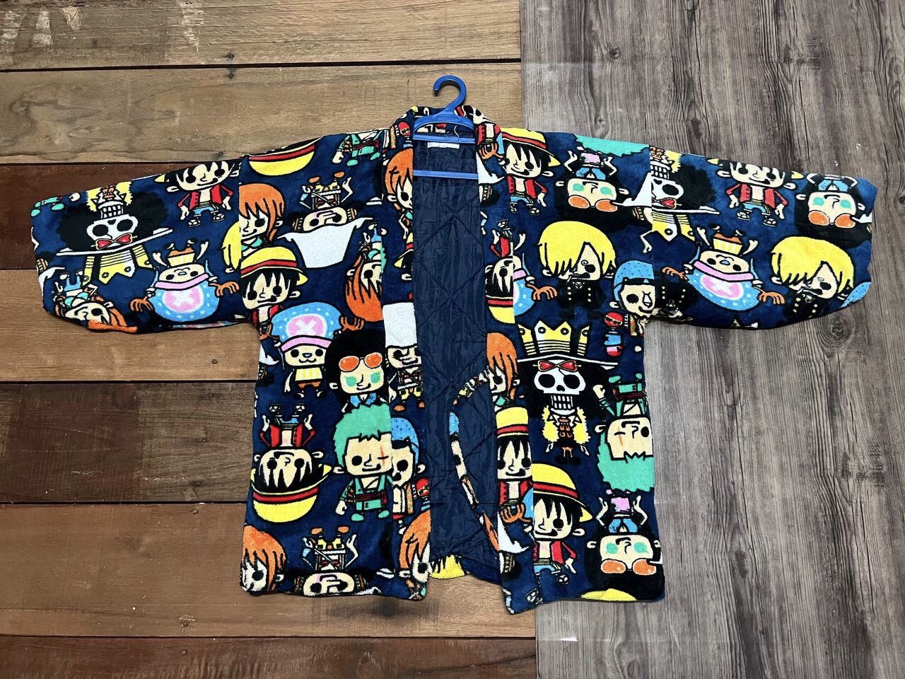 Anime VINTAGE KIMONO FULLPRINT ANIME ONE PIECE Size US M / EU 48-50 / 2 - 2 Thumbnail