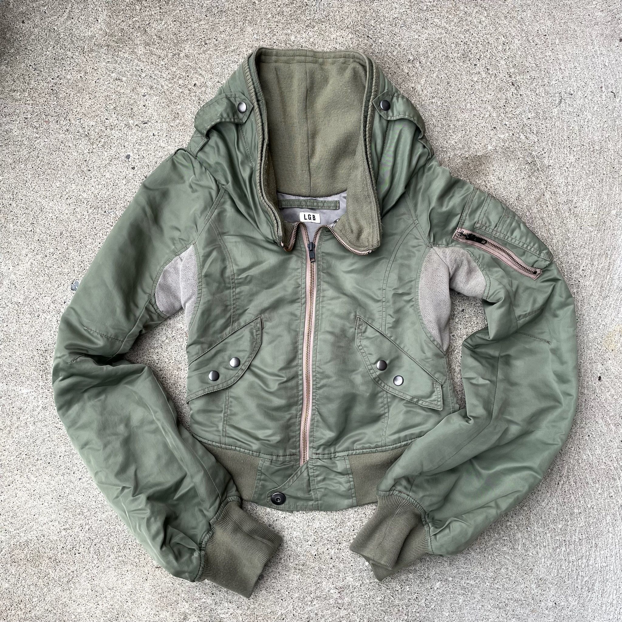 Le Grande Bleu (L.G.B.) LGB LE GRAND BLEU Balloon Bomber Jacket | Grailed