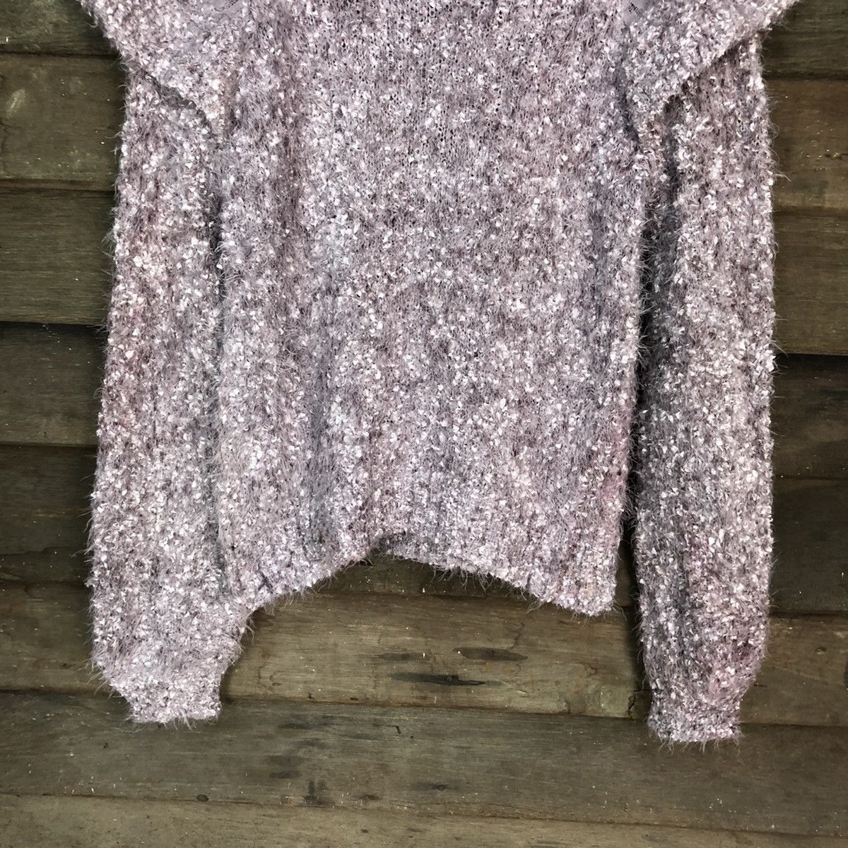 Homespun Knitwear W Closet Shag Shaggy Fur Mohair Knitwear #6695 Size US S / EU 44-46 / 1 - 10 Thumbnail