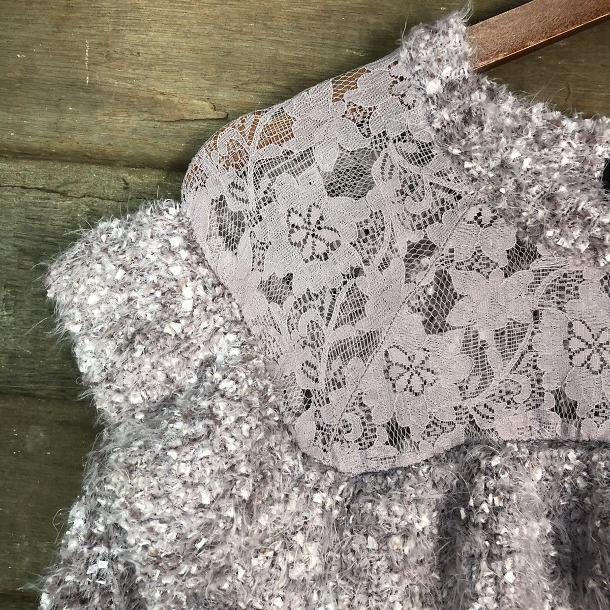 Homespun Knitwear W Closet Shag Shaggy Fur Mohair Knitwear #6695 Size US S / EU 44-46 / 1 - 13 Thumbnail