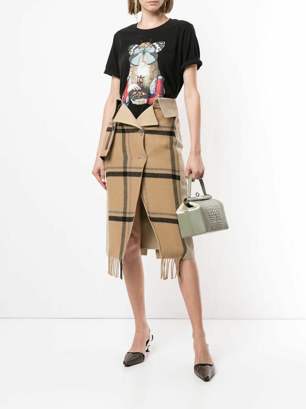 Undercover UNDERCOVER (JUN TAKAHASHI) Butterfly Tee Shirt Size S / US 4 / IT 40 - 4 Thumbnail