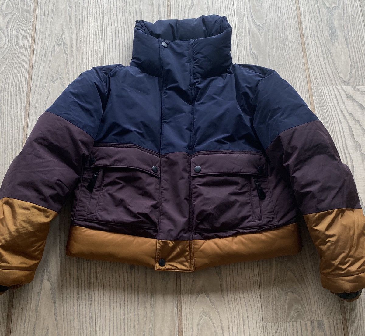 Burberry Prorsum GRAIL Tricolour Nylon Down Jacket Size US M / EU 48-50 / 2 - 3 Thumbnail