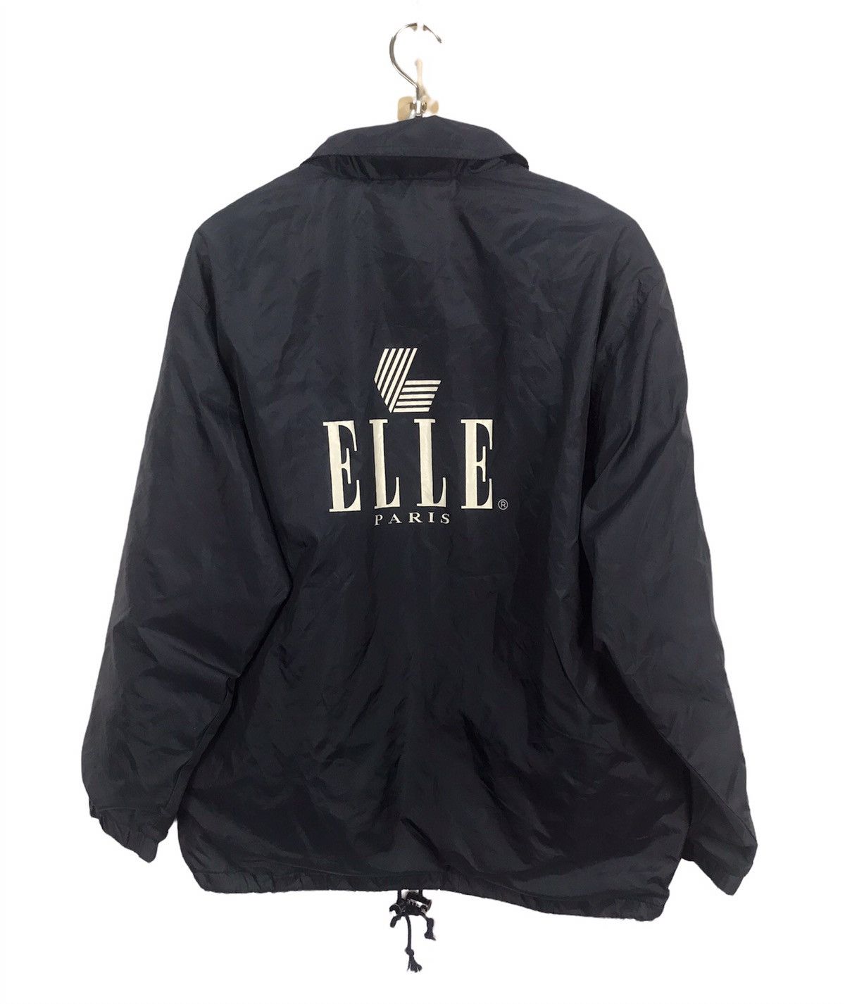 Japanese Brand × Vintage Elle paris snap button windbreaker jacket Size US M / EU 48-50 / 2 - 2 Thumbnail