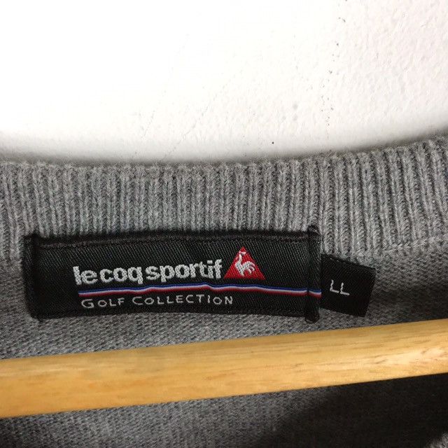 Le Coq Sportif Le Coq Sportif Golf France Vneck Sweatshirt Size US L / EU 52-54 / 3 - 4 Thumbnail