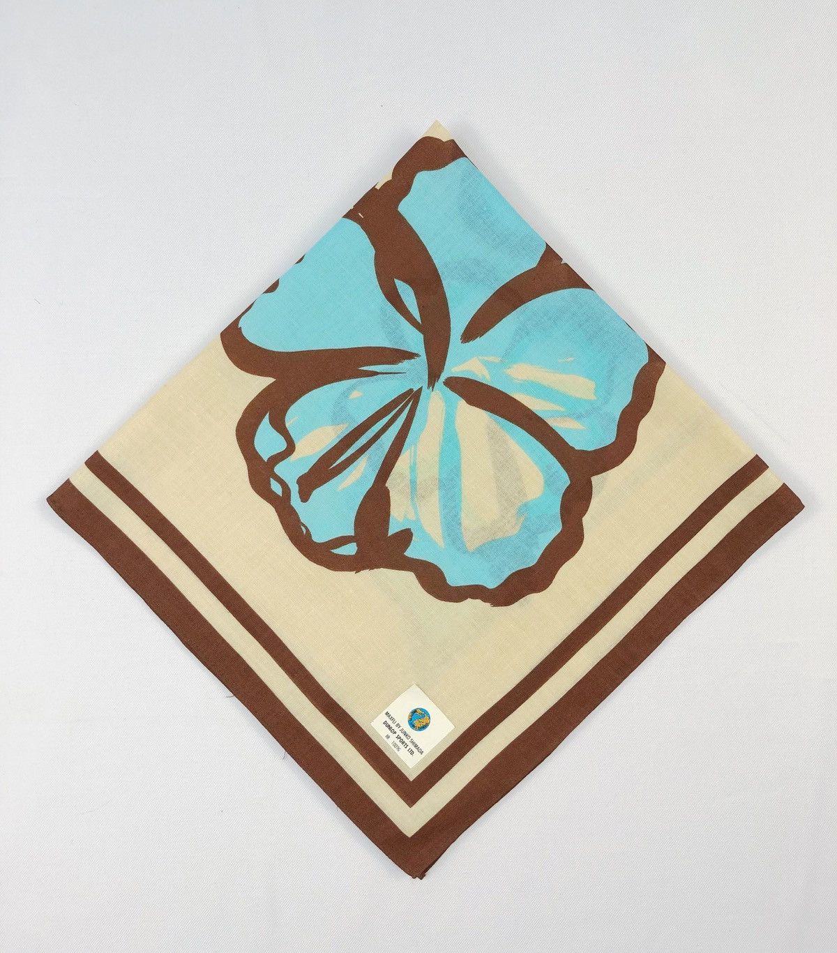 Junko Shimada Rare Maxfli by Junko Shimada Floral Handkerchief Scarf Size ONE SIZE - 4 Thumbnail
