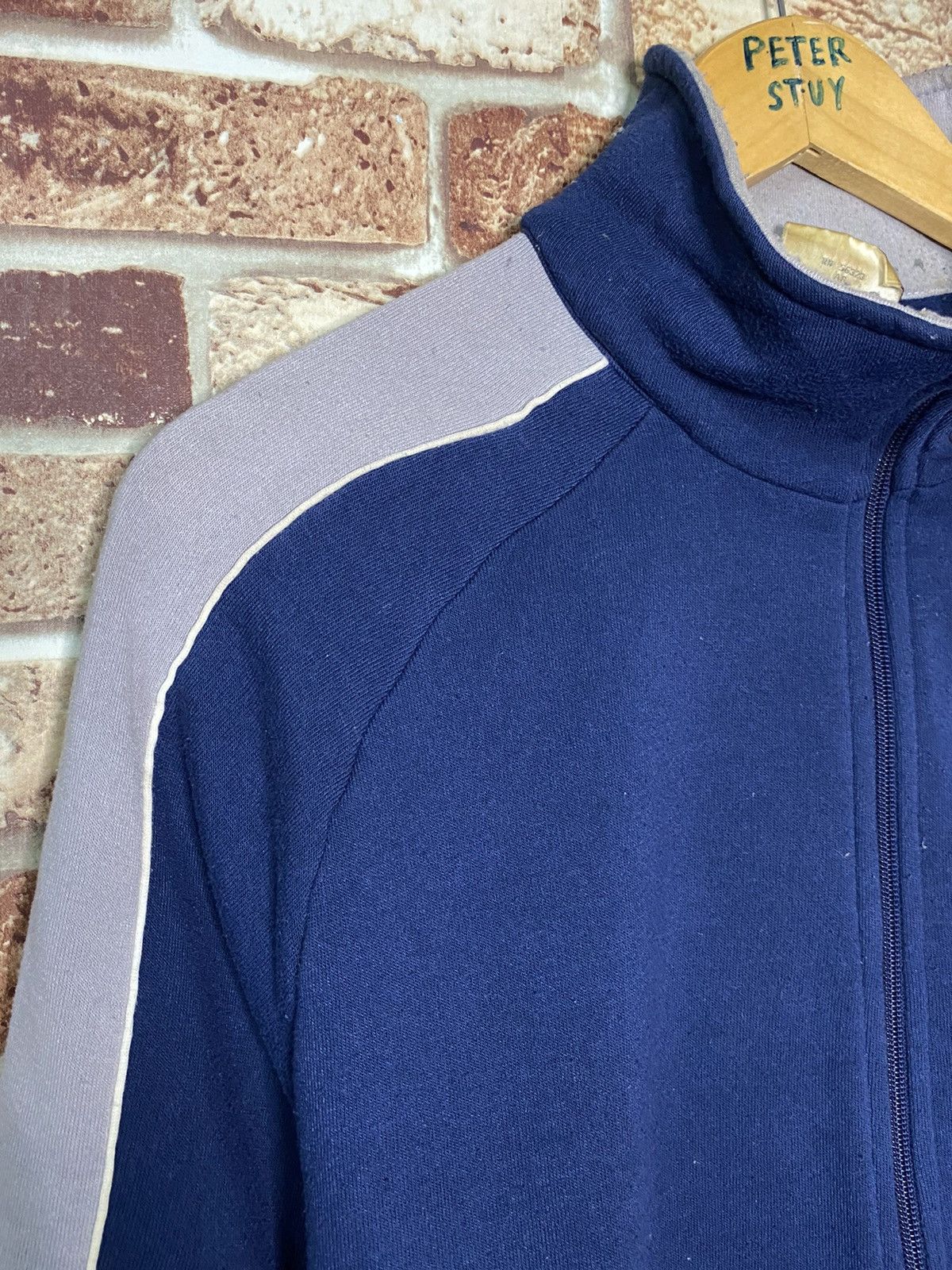 Nike × Vintage VINTAGE NIKE SWEATER FULL ZIPPER SMALL LOGO EMBROIDERED Size US L / EU 52-54 / 3 - 6 Thumbnail