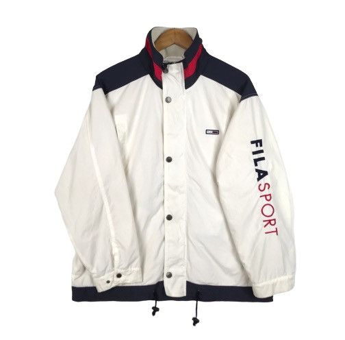 Fila Vintage Fila Sports Zip Up Sweater Jacket Size US L / EU 52-54 / 3 - 1 Thumbnail