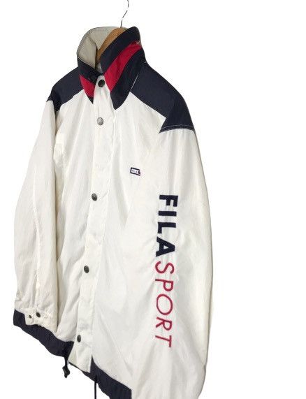 Fila Vintage Fila Sports Zip Up Sweater Jacket Size US L / EU 52-54 / 3 - 2 Thumbnail