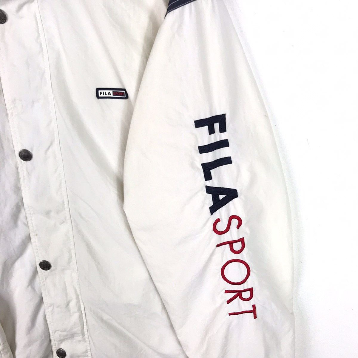 Fila Vintage Fila Sports Zip Up Sweater Jacket Size US L / EU 52-54 / 3 - 7 Thumbnail