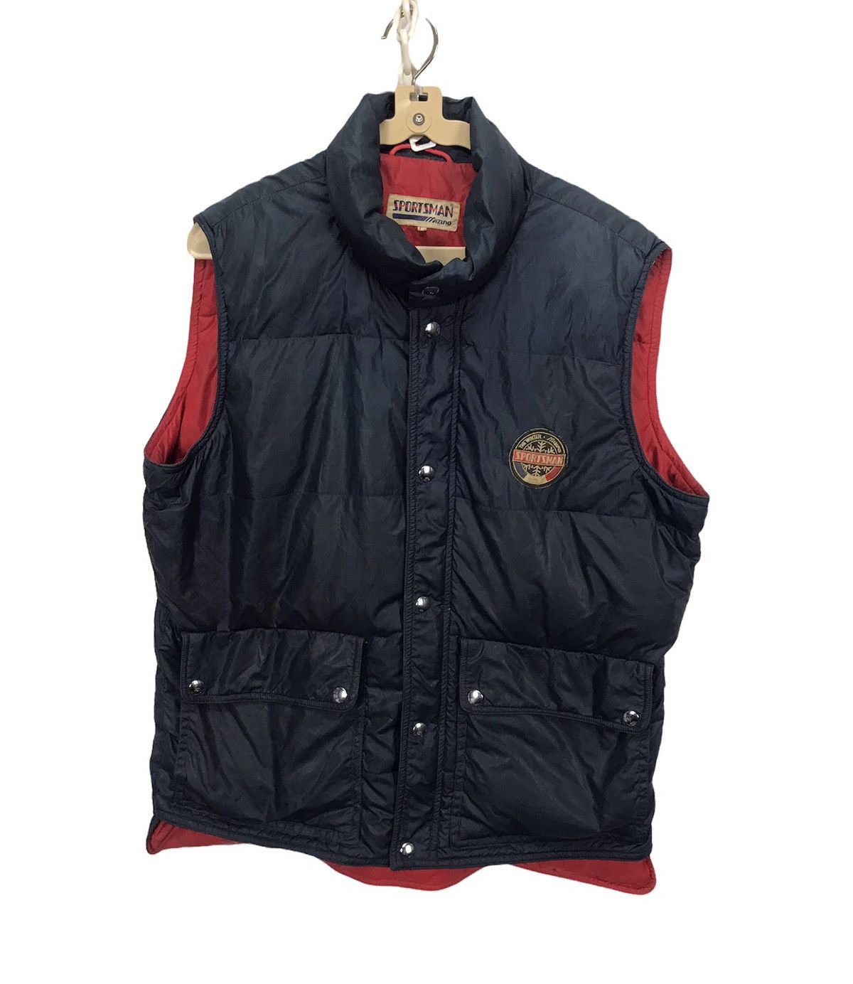 Japanese Brand × Mizuno × Vintage Vintage sportsman down puffer sleeveless jacket by mizuno Size US M / EU 48-50 / 2 - 1 Thumbnail