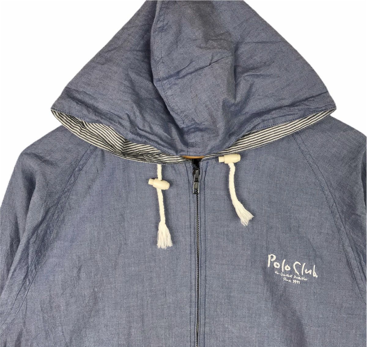 Beverly Hills Polo Club Vintage Polo Club Minimalist Zip Up Hoodie Pullover Jacket Size US M / EU 48-50 / 2 - 2 Thumbnail