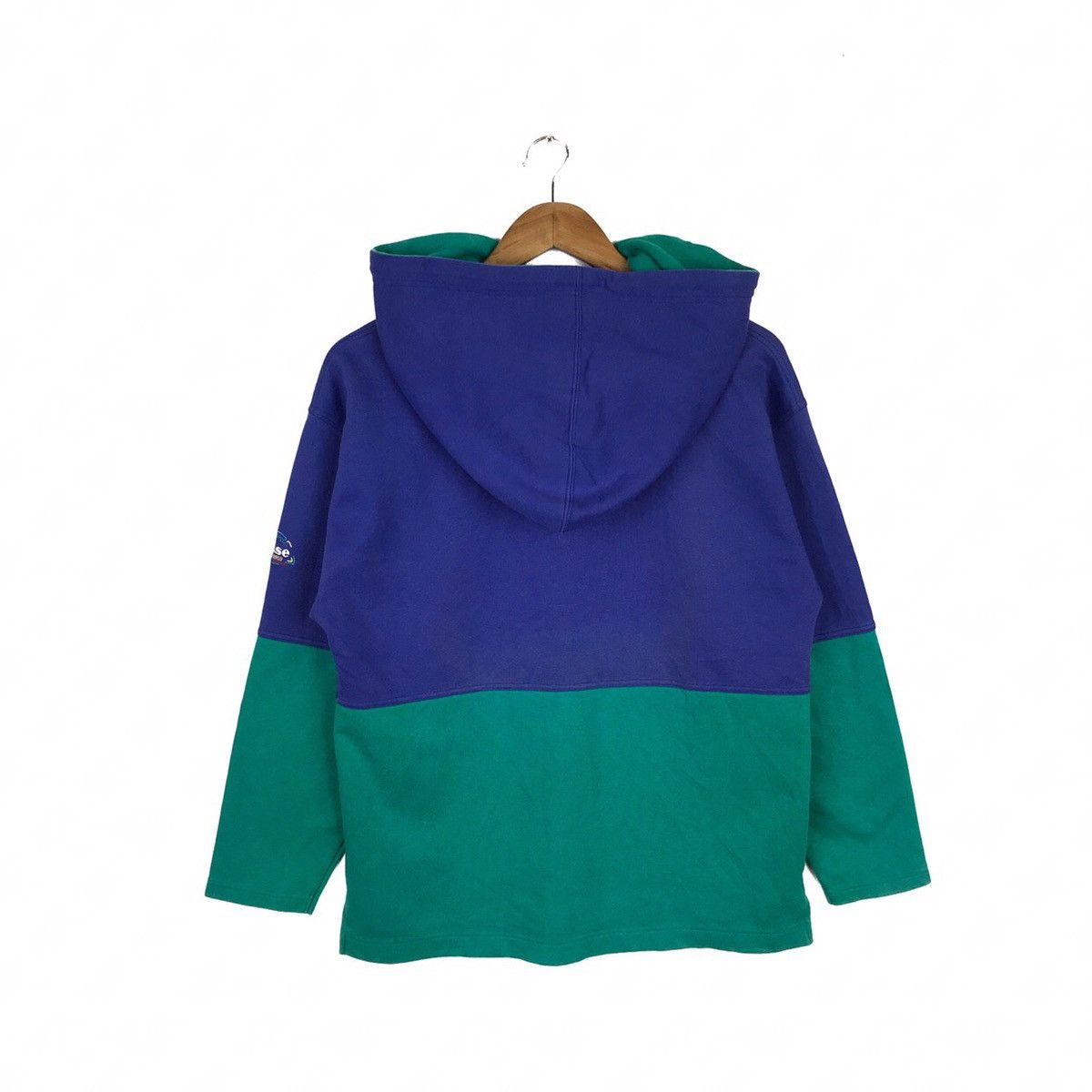 Ellesse × Vintage Vintage 90s Ellesse Jaspo Hoodie Pullover Sweatshirt Size US M / EU 48-50 / 2 - 5 Thumbnail
