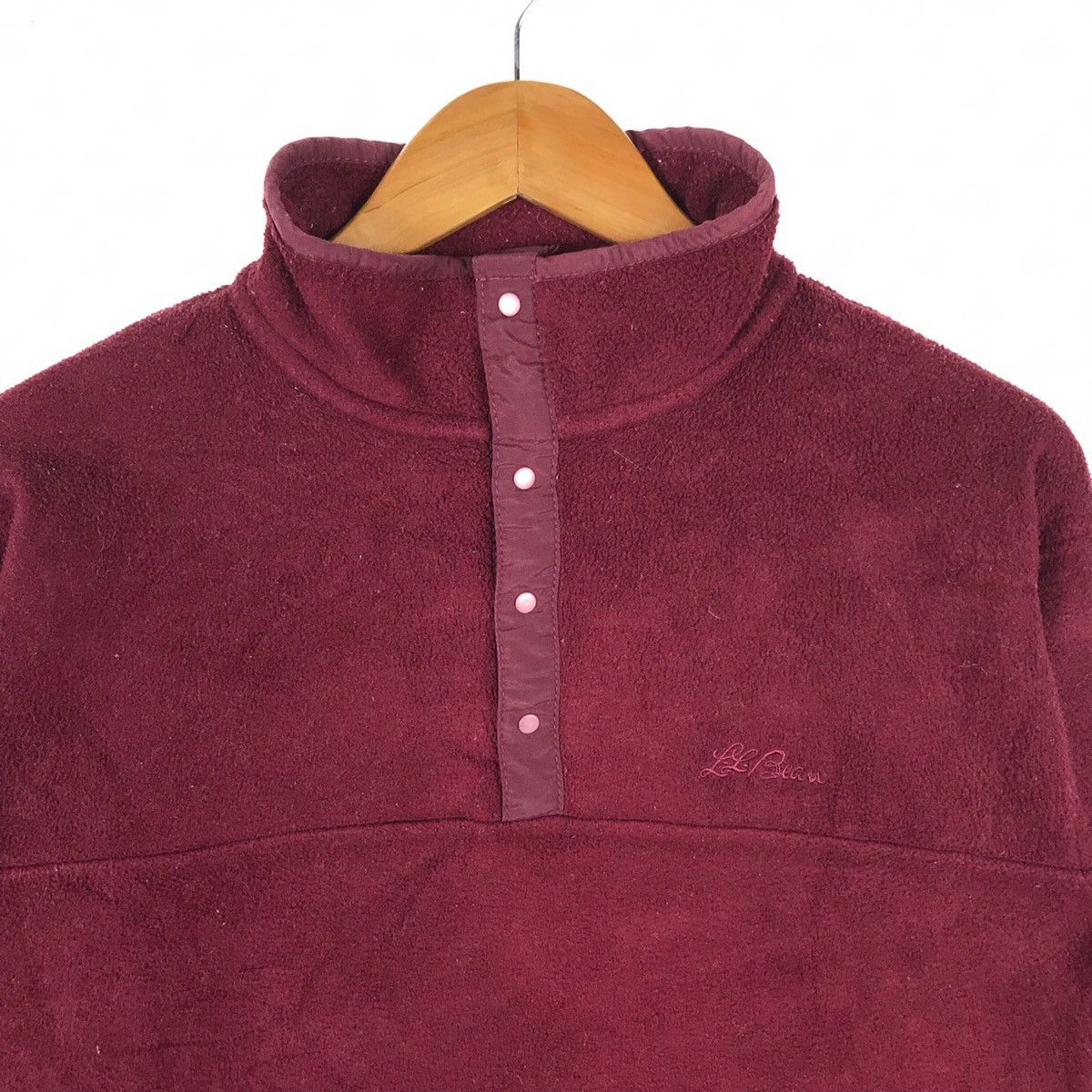 L.L. Bean Vintage L.L. BEAN Minimalist Fleece Sweatshirt Size US S / EU 44-46 / 1 - 5 Thumbnail