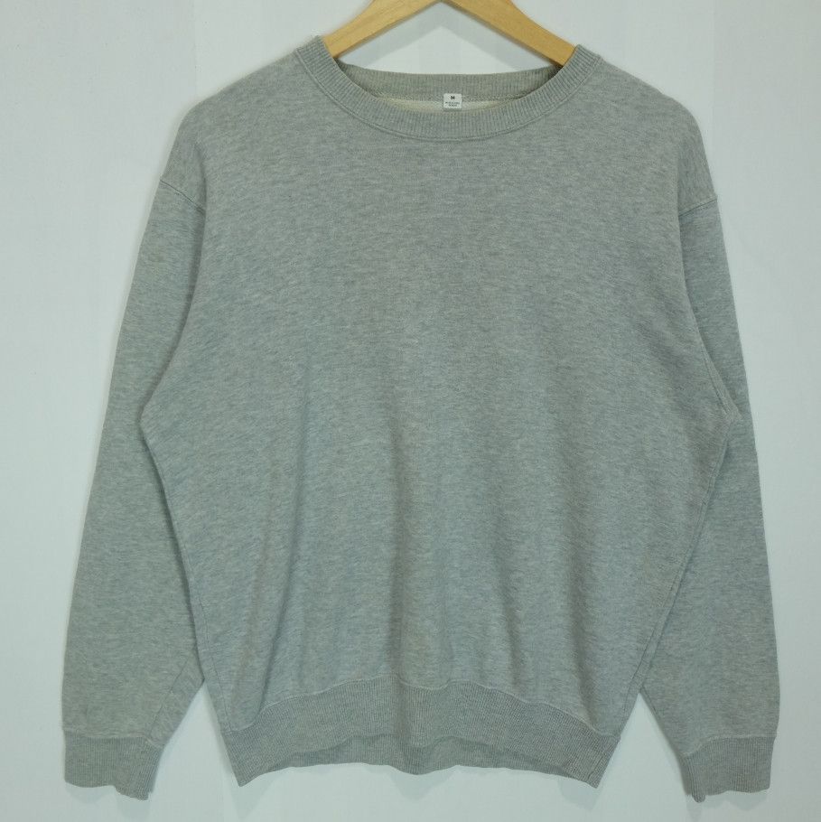 Uniqlo UNIQLO Grey Sweatshirts Jumper Pullover Sweater Size US M / EU 48-50 / 2 - 2 Thumbnail