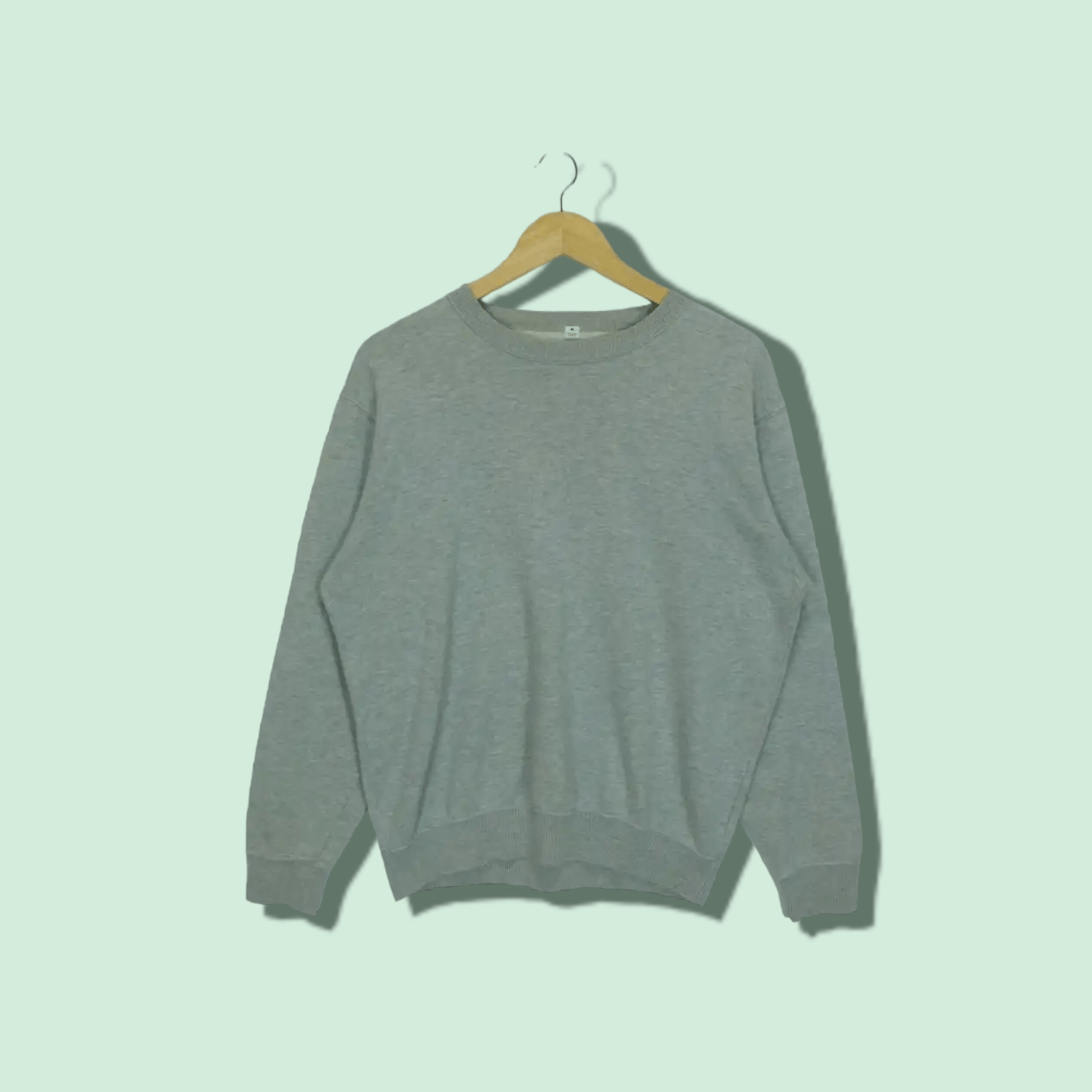 Uniqlo UNIQLO Grey Sweatshirts Jumper Pullover Sweater Size US M / EU 48-50 / 2 - 1 Thumbnail