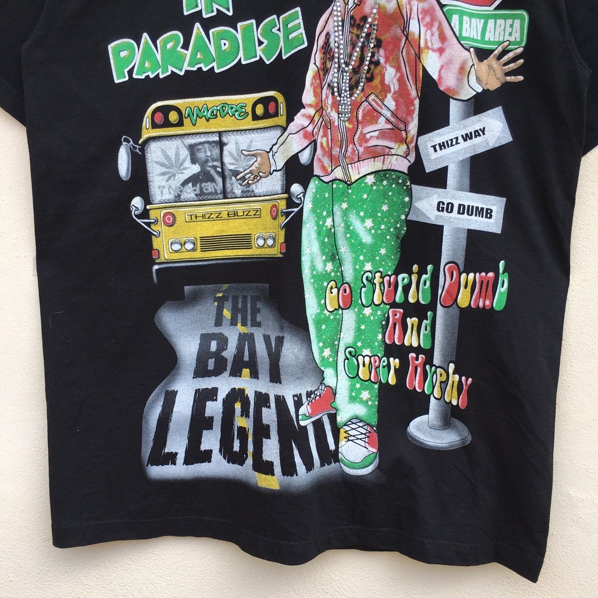 Rap Tees × Vintage Vintage MAC DRE THISS IN PARADISE GO DUMB RAP T-Shirt Size US XXL / EU 58 / 5 - 6 Thumbnail