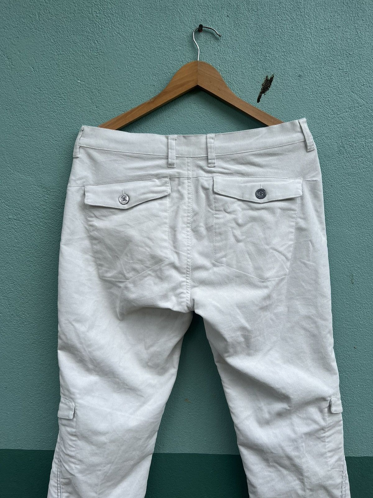 Oakley × Vintage Vintage Okley Corduroy Cargo Pocket Pants Size US 34 / EU 50 - 4 Thumbnail