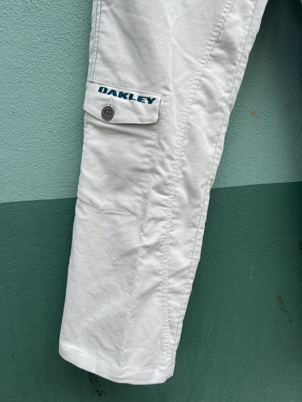 Oakley × Vintage Vintage Okley Corduroy Cargo Pocket Pants Size US 34 / EU 50 - 6 Thumbnail