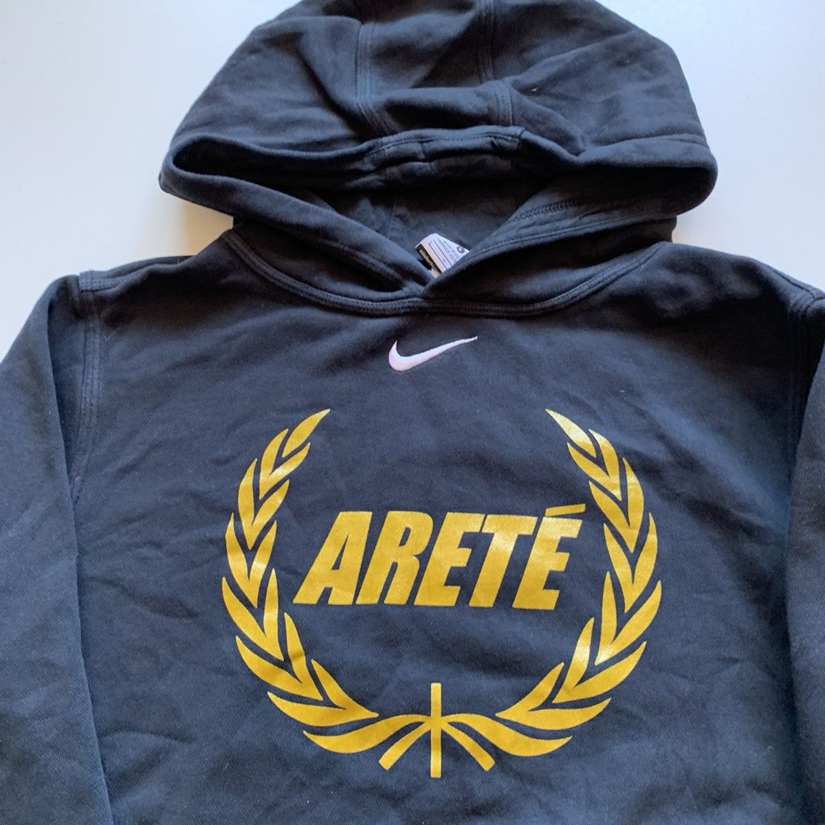 Nike Vintage 2000s Nike Embroidered Center Swoosh Hoodie XS Fit Size US XS / EU 42 / 0 - 2 Thumbnail