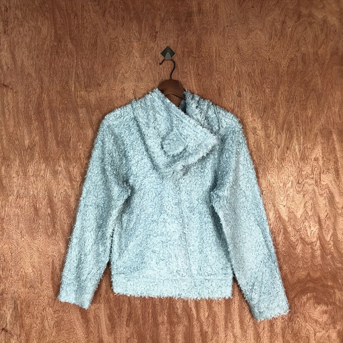 Japanese Brand Yuto Nila Hoodies Shag Shaggy Fur Mohair Knitwear #6702 Size US M / EU 48-50 / 2 - 10 Thumbnail